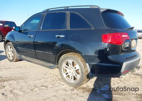 2007 Acura Mdx z USA, uszkodzony, nr VIN 2HNYD28437H528321